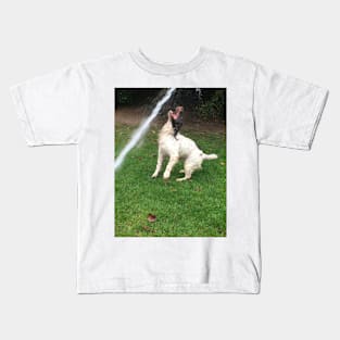 Brock and a water jet Kids T-Shirt